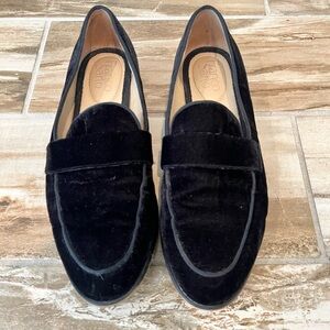 Franco Sarto Velvet Loafers
